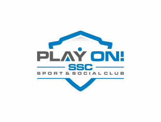 Play ON! SSC (Sport & Social Club) logo design by haidar