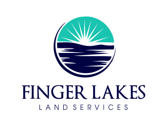 Finger Lakes Land Services logo design by JessicaLopes