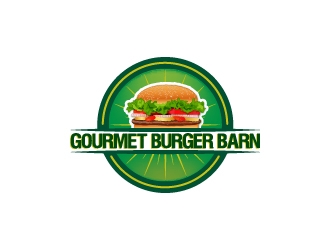 Gourmet Burger Barn logo design by kasperdz