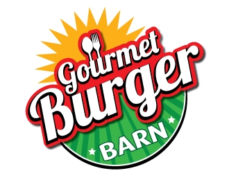 Gourmet Burger Barn logo design by RIVA