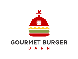 Gourmet Burger Barn logo design by logolady