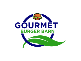 Gourmet Burger Barn logo design by Greenlight