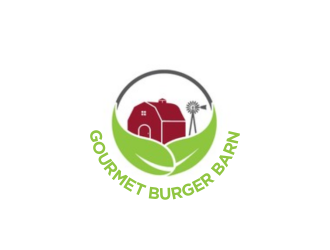 Gourmet Burger Barn logo design by Greenlight