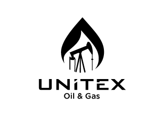Unitex Oil & Gas logo design by Foxcody