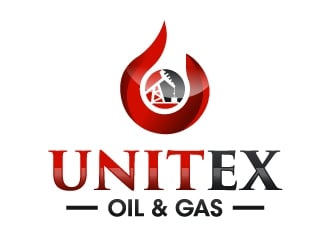 Unitex Oil & Gas logo design by ORPiXELSTUDIOS
