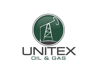 Unitex Oil & Gas logo design by Vincent Leoncito