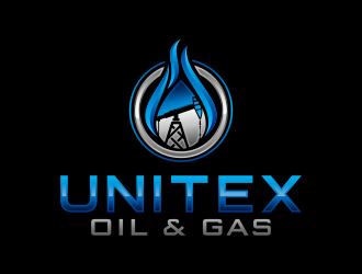 Unitex Oil & Gas logo design by Realistis