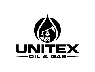 Unitex Oil & Gas logo design by J0s3Ph