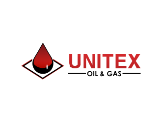 Unitex Oil & Gas logo design by giphone