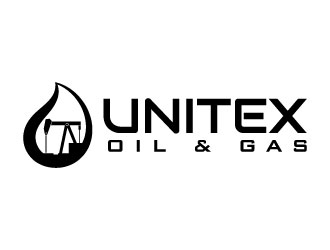 Unitex Oil & Gas logo design by Erasedink