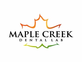 Maple Creek Dental Lab logo design by Mbezz