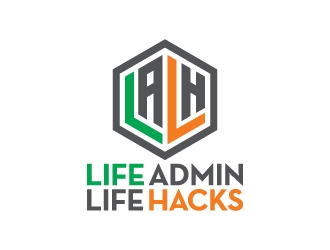 Life Admin Life Hacks logo design by jishu