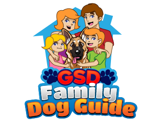GSD Family Dog Guide logo design by reight