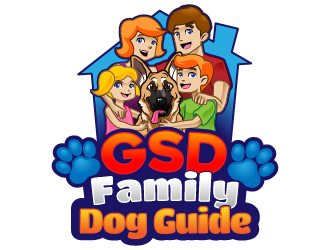 GSD Family Dog Guide logo design by reight