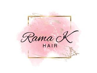 RamaKHair logo design by Roma