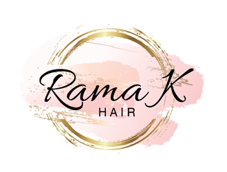 RamaKHair logo design by Roma