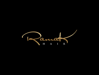 RamaKHair logo design by haidar