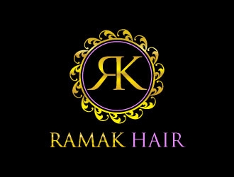 RamaKHair logo design by uttam