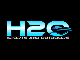 H2O Sports and Outdoors logo design by rykos