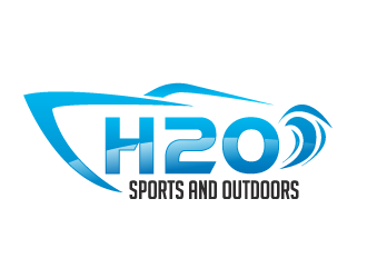 H2O Sports and Outdoors logo design by akilis13