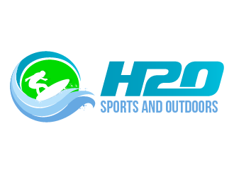 H2O Sports and Outdoors logo design by PRN123