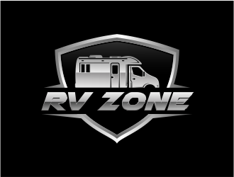 RV ZONE logo design by evdesign