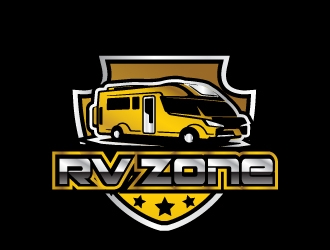 RV ZONE logo design by samuraiXcreations