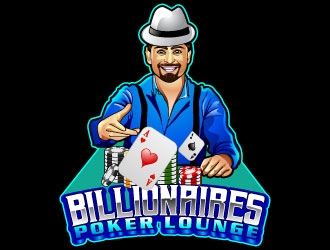 Billionaires Poker Lounge logo design by uttam