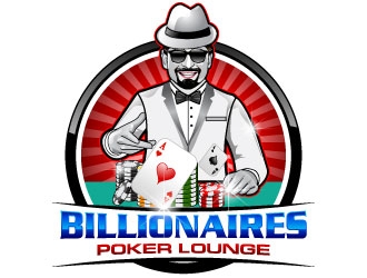 Billionaires Poker Lounge logo design by uttam