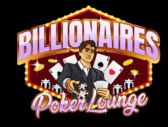 Billionaires Poker Lounge logo design by DreamLogoDesign