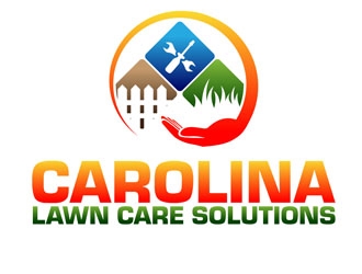 Carolina Lawn Care Solutions logo design by DreamLogoDesign