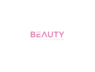 Beauty by Dani Klee logo design by L E V A R
