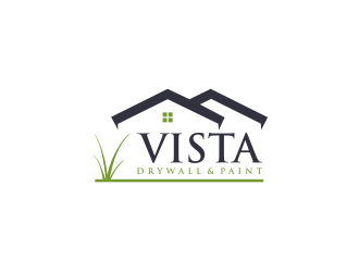Vista Drywall & Paint logo design by Devian