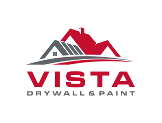 Vista Drywall & Paint logo design by RIANW