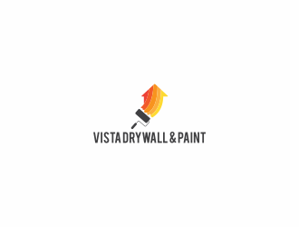Vista Drywall & Paint logo design by scolessi