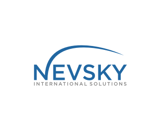 NevSky International Solutions  logo design by aflah