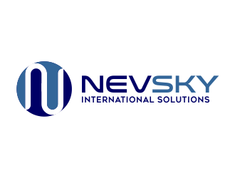 NevSky International Solutions  logo design by AisRafa