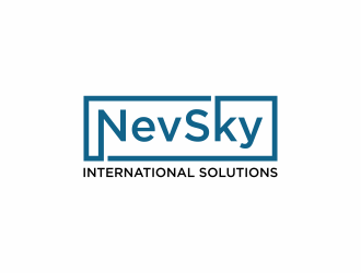 NevSky International Solutions  logo design by eagerly