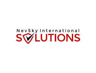 NevSky International Solutions  logo design by Girly