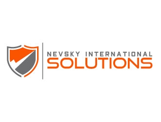 NevSky International Solutions  logo design by uttam