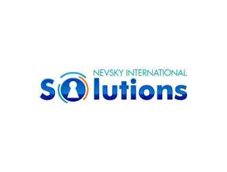 NevSky International Solutions  logo design by uttam