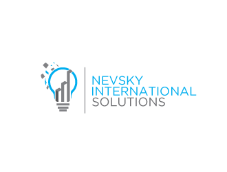 NevSky International Solutions  logo design by bezalel