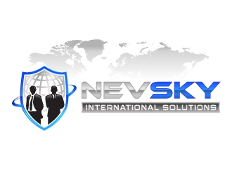 NevSky International Solutions  logo design by corneldesign77