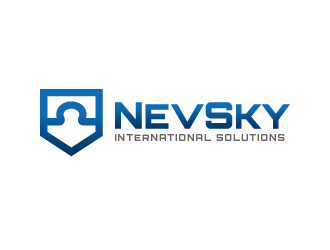 NevSky International Solutions  logo design by SOLARFLARE
