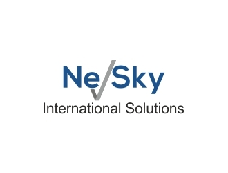 NevSky International Solutions  logo design by babu