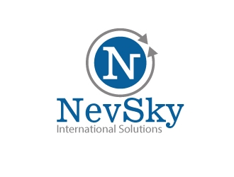 NevSky International Solutions  logo design by Webphixo