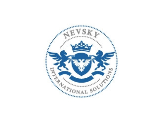 NevSky International Solutions  logo design by AYATA