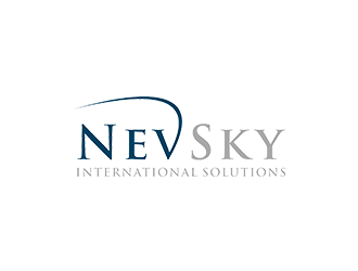 NevSky International Solutions  logo design by checx