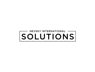 NevSky International Solutions  logo design by Zhafir