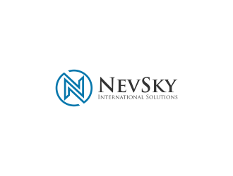 NevSky International Solutions  logo design by noviagraphic